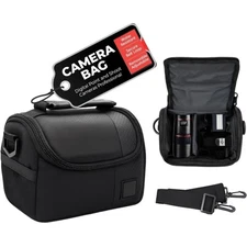 Acuvar Small Soft Padded Camera Bag for Canon, Sony, Olympus, & Samsung, DSLR...