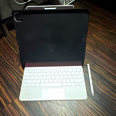 Apple iPad Keyboard Folio/Case w/ Keyboard + Apple Pencil White