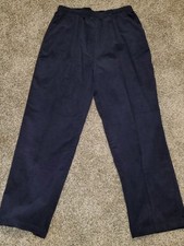 NWOT Haband Blue Corduroy Pants Size 16A 0057