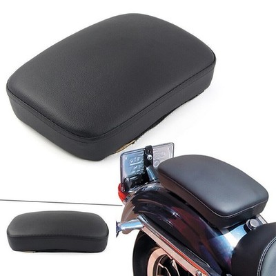8 Suction Cups Passenger Pillion Seat Pad Fits Harley Sportster Softail Dyna New
