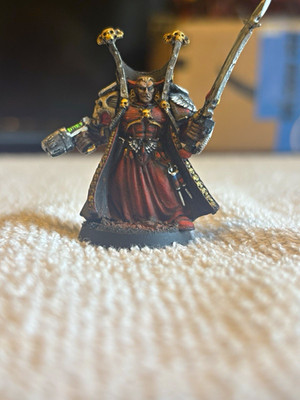 Games Workshop Warhammer 40K OOP resin Mephiston painted well