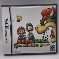 Mario & Luigi: Bowser's Inside Story (Nintendo DS, 2009) CIB