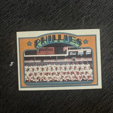 1972 Topps Phillies Team Leaders Baseball Card #397 O&rsquo;Doul Ashburn Klein Bunning