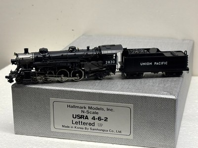 N Scale Hallmark Models USRA 4-6-2 Pacific Union Pacific UP 2830