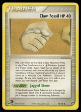 Claw Fossil 90/100 Common Sandstorm Pokemon Damaged