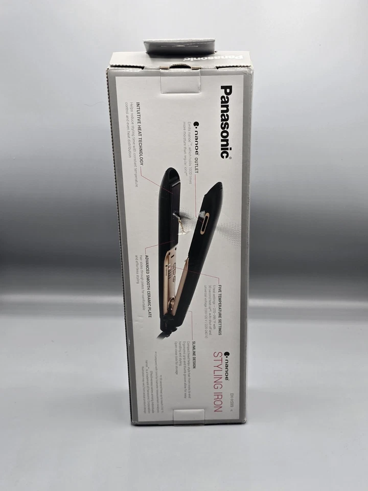 Panasonic EH-HS99 черный розовое золото Nanoe технологии электрический выпрямитель волос - Изображение 4 из 4