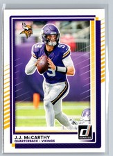 2025 Donruss #57 J.J. McCarthy Minnesota Vikings