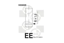For BGA V026049 EXHAUST VALVE