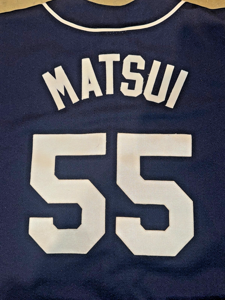 majestic Yankees MATSUI 55 　　 　　　USA製 XL Vintage Majestic MLB New York Yankees Hideki Matsui #55 Jersey