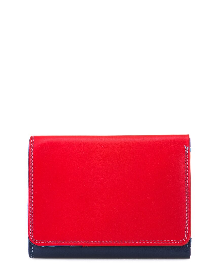 Женский кошелек Mywalit из натуральной кожи среднего размера, складывающийся втрое