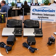 Chamberlain Wireless Intercom/Monitor Lot/NLS1  OPI-RWI-RWV/2 Sets w/Adapters