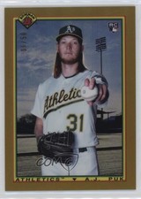 2020 Bowman 1990 Bowman Gold Refractor 6/50 AJ Puk #90B-AP nd3