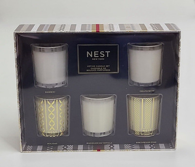Nest New York Festive 5 Piece Votive Set