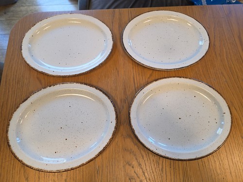 X4 Stonehenge Midwinter Oval Plates Oven-To-Tableware - 1970's Vintage Retro - Picture 9 of 18