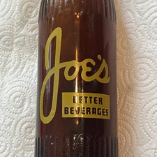 Joe’s Better Beverages Vintage Bottle York Nebraska