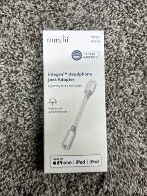 Integra Lightning to 3.5mm Headphone Jack Adapter [MFi Certified], DAC Chip I...