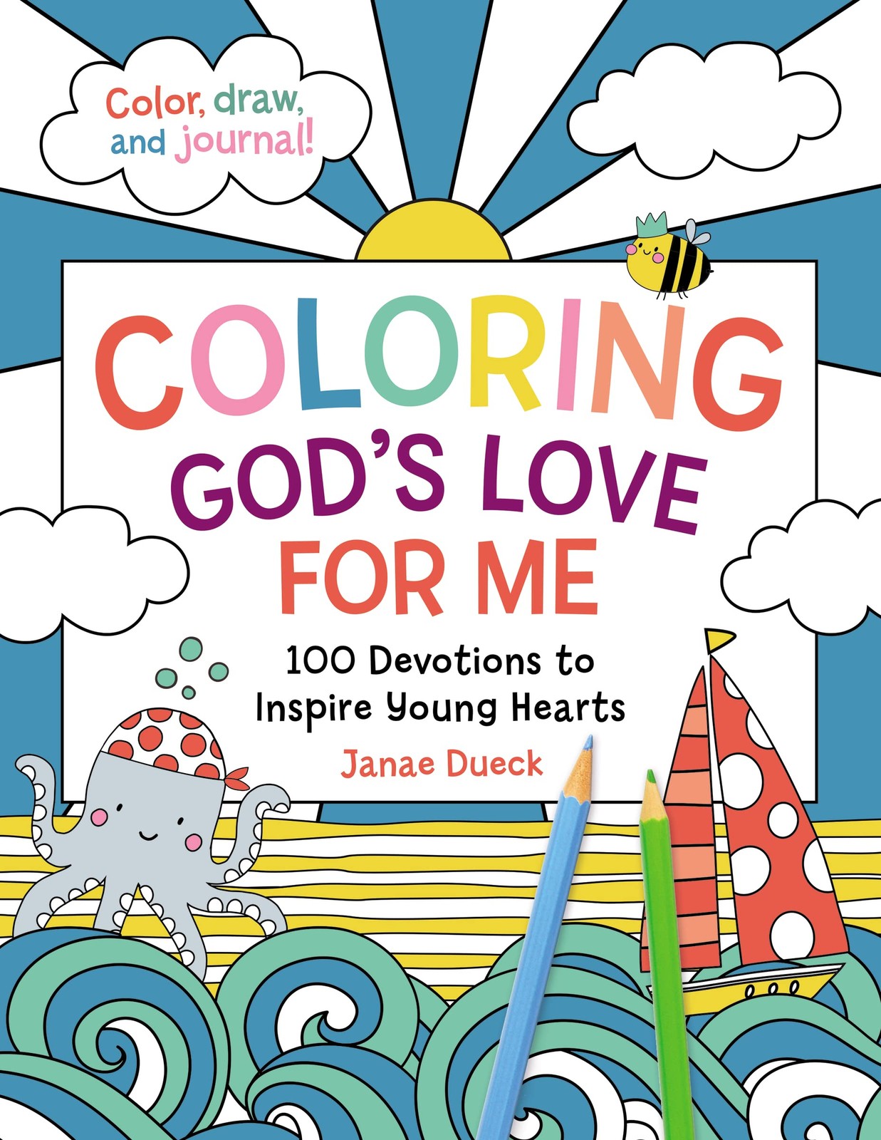 Coloring God's Love for Me: 100 Devotions to In. Dueck, Janae** - Image 6