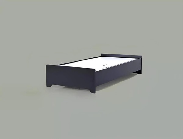 Bett Einzelbett Betten Schlafzimmer MöBel Kinderzimmer Bettgestell 100X200Cm-image