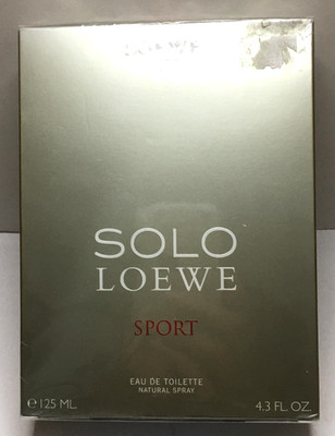 Solo Loewe Sport Loewe for Men Eau de Toilette 125ml New in Sealed Box