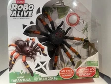 Zuru Robo Alive Giant Tarantula Spider Robotic Interactive Electronic Pet New
