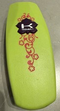 Authentic Koali Le Monde Vivant Glasses Case - Lime Green Red Velvet Clamshell