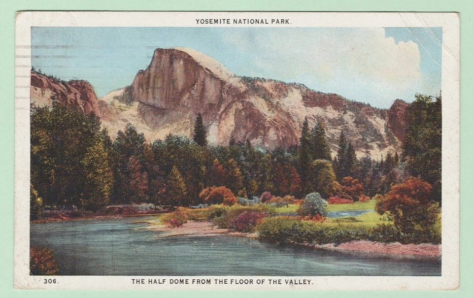 #554 on 1925 PPC MERCED CA Slogan "VISIT/ YOSEMITE/ NATIONAL PARK/ THIS YEAR" - Image 2 of 3