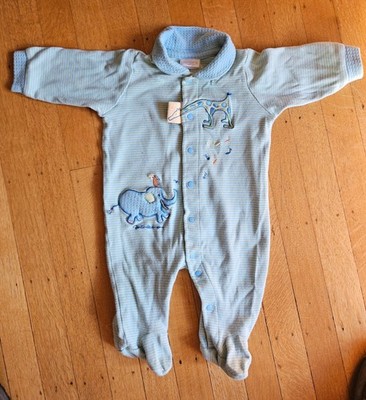Vintage Carter's John Lennon Real Love Striped Footed Bodysuit 3-6months