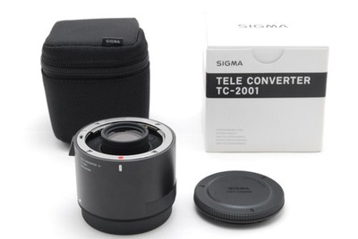 [Fast unbenutzt in Box] Sigma TELE CONVERTER 2x TC-2001 für Canon EF aus JAPAN