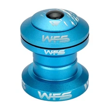 WFS NV.28 1 Inch CNC Alloy Threadless Headset with Top Cap , Blue