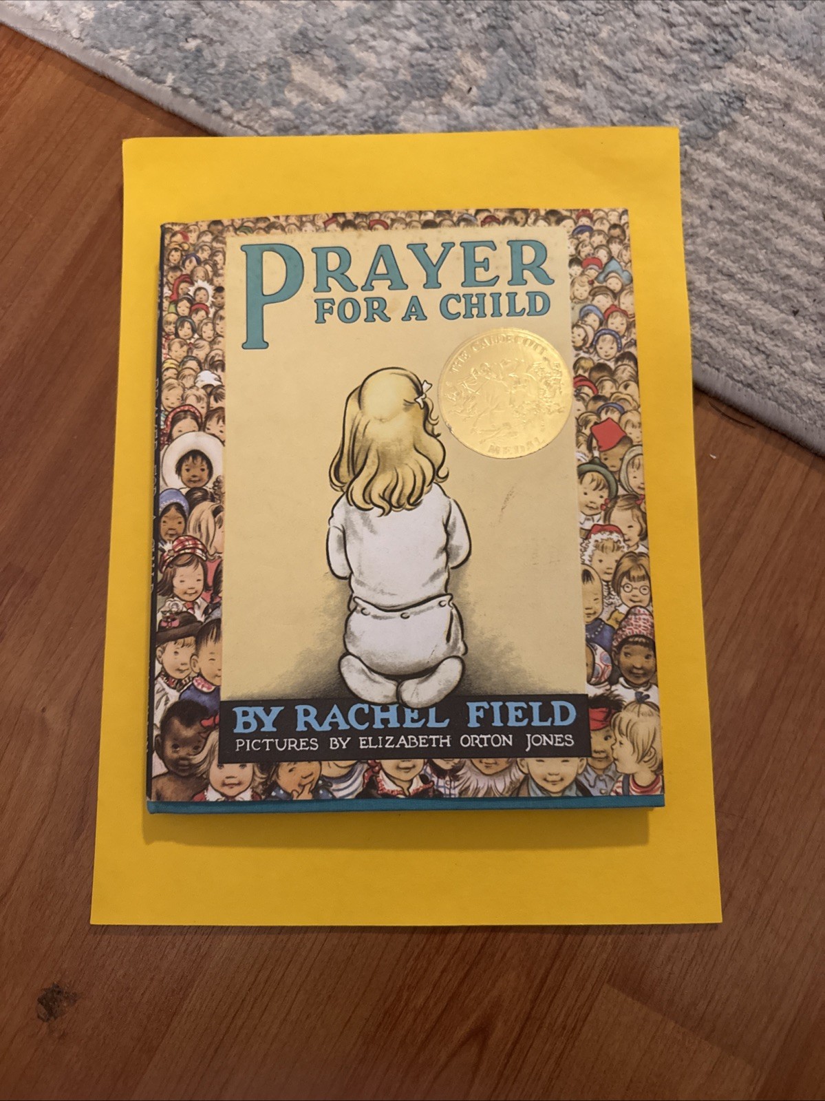 Prayer for A Child by Rachel Field 1944 Hard Cover Dust Jacket Vintage