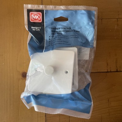MK Logic Plus 500W K1501WHILV 2-Wege Niedervolt Intelligenter Dimmer Lichtschalter 