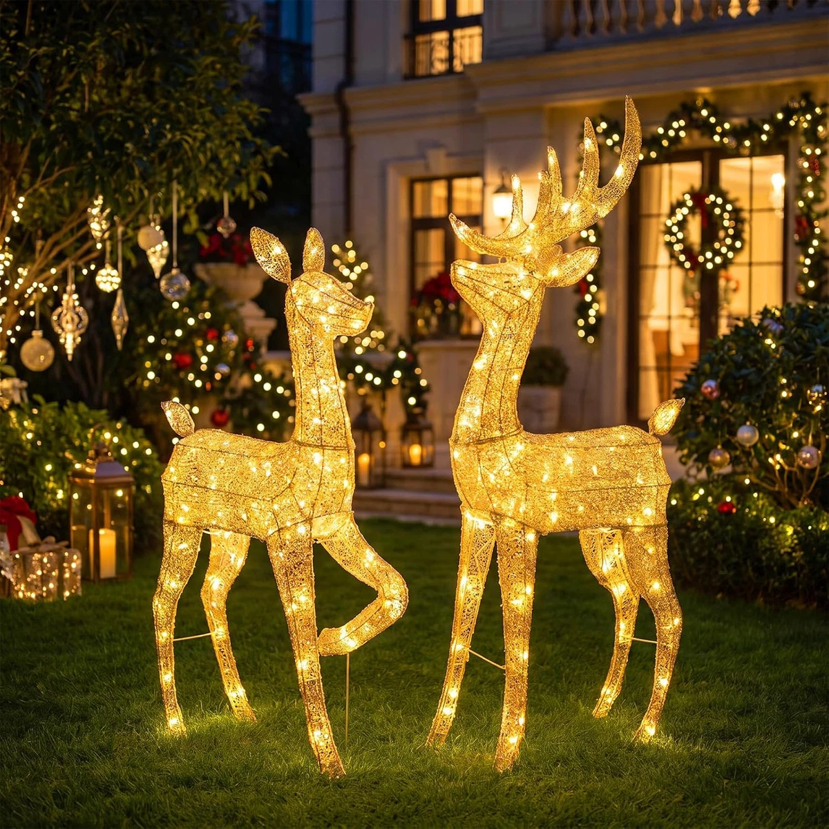 Rentier in Weihnachtliche Außendekorationen online kaufen