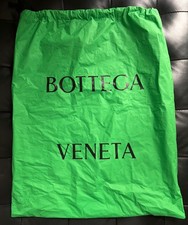 BOTTEGA VENETA green plastic dust cover bag pouch 56cm x 46cm