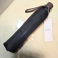 Givenchy Folding Umbrella Dark Green Polyester 100 With Tag Made In Japan