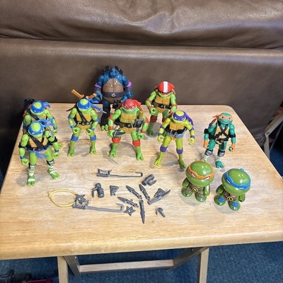 TMNT Mutant Mayhem (10) Figure Lot Raphael Donatello Michelangelo Leonardo