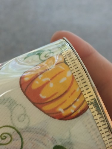 New Wire-Edged Ribbon Pumpkin Thanksgiving Fall Autumn Gold 2.5 In 9ft 3 Yards - Picture 13 of 13