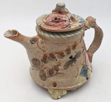 WILLIE CARTER TOP FARM STUDIO POTTERY TEAPOT 20TH CENTURY