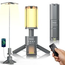 Telescopic Camping Light, 6000LM LED Lantern, 14000mAh Rechargeable, Remote