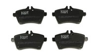 Hart BremsbeläGe Bremsbelagsatz Scheibenbremse FüR Mercedes-Benz A-Klasse W169