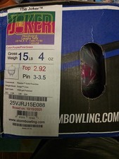 New 15lb Storm The Joker Bowling Ball Overseas Rare!! No Reserve!!