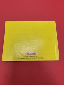 Dr Mario Nintendo NES Instruction Manual Only