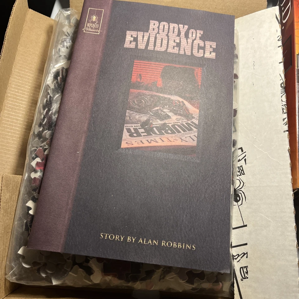 Be puzzled 1000 piezas rompecabezas interludio muerte/cuerpo de evidencia lote de 2 completos Foto 3 de 4