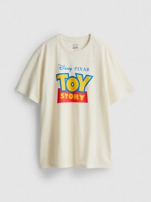 Toy Story T Shirt Primark Mens Cotton Disney Pixar Logo UK Size S M L XL