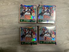 Lot Of 4: 2025 Topps Holiday MLB Baseball Mega Box Factory Sealed Brand New
