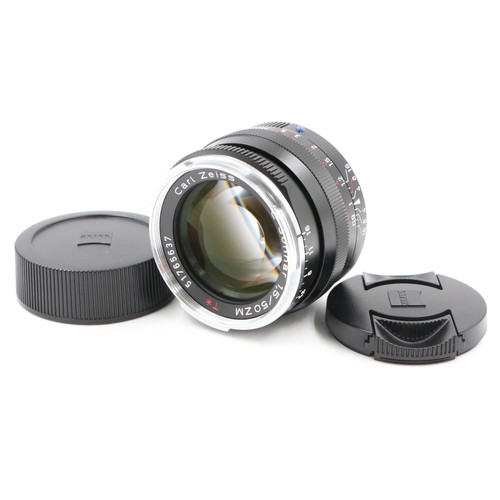 [Top Mint] Carl Zeiss C Sonnar T * 50mm f/1.5 ZM Leica M Blac - Picture 1 of 14