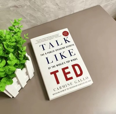 TALK LIKE TED By Carmine Gallo The 9 Public Speaking Secrets Self Improvement...