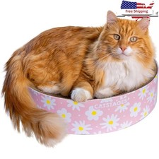 Multifunctional Cat Scratch Lounge Bed Cardboard Scratching Post Indoor Cats New