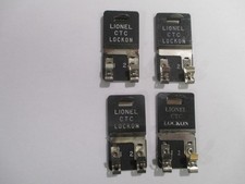  4 LIONEL CTC POWER LOCKON O / 027 GAUGE TRAIN TRACK TERMINAL CONNECTORS