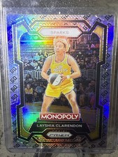 2024 Panini Prizm Monopoly WNBA - Layshia Clarendon #57 Go Space Prizm