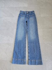 River Island wide leg, high waist jeans size UK 6. Long, tall. Brand new.